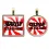 Peppermint Silver Pet ID Tags