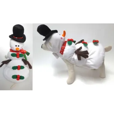 Snowman Dog Costume