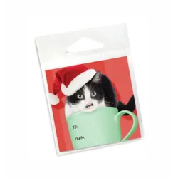 Cat Holiday Gift Tags