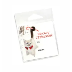 Kitten Holiday Gift Tags