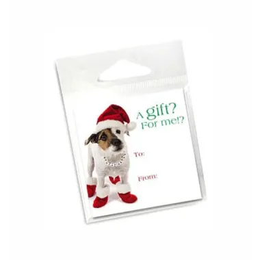 Jack Russell Holiday Gift Tags