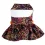 Fall Leaves Harness Dress With Matching Leash