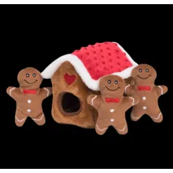 Holiday Zippy Burrow - Gingerbread House