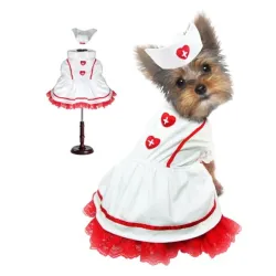 Sweetheart Nurse Dog Costume