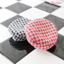 Wooflink Preppy Gingham Beret