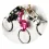 Rubit Dog Tag Clip - Rhinestone Curve Series