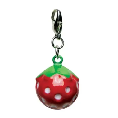 Yummy Strawberry Jingle Bell Charm