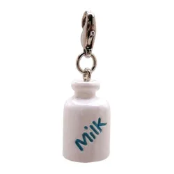 Milk Bottle Collar Charm