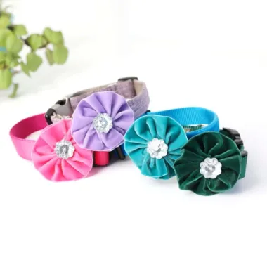 Velvet Collar Flowers