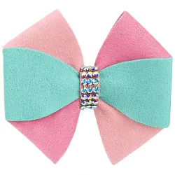 Susan Lanci Cotton Candy Pinwheel Hair Bow