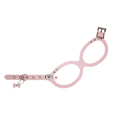 Buddy Belt Pebble Grain Dog Harness - Pink