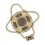 Natural Leather & Wool Lifebuoy Toy