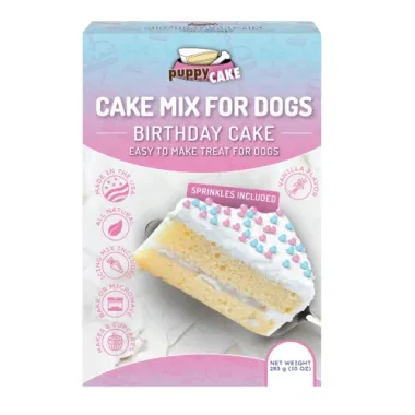 Puppy Cake Organic Birthday Cake Mix