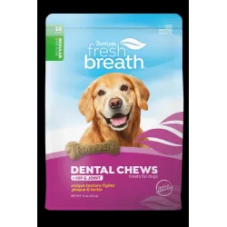 Tropiclean Fresh Breath Dental Chews - Hip & Joint Regular