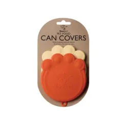 Paw Can Cover Set Orange & Cream