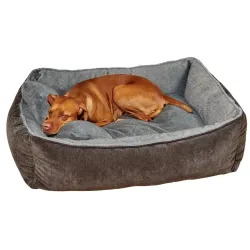 Bowsers Diamond Faux Fur B-Lounge Dog Bed