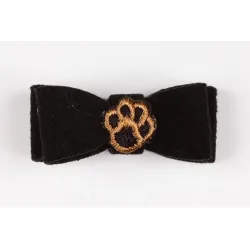 Susan Lanci Paw Print Hair Bow