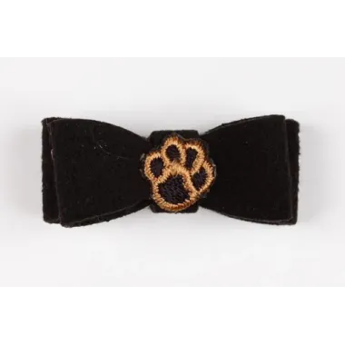 Susan Lanci Paw Print Hair Bow