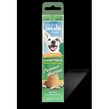 Fresh Breath Clean Teeth Oral Care Gel Peanut Butter