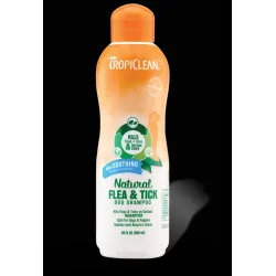 Tropiclean Soothing Natural Flea & Tick Shampoo