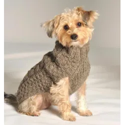 Cable Knit Dog Sweaters