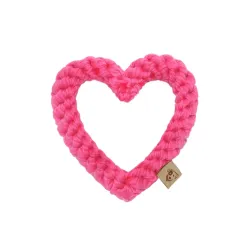 Heart Rope Dog Toy