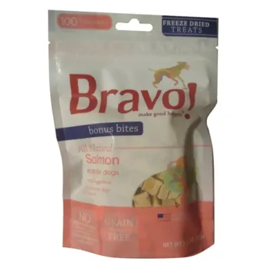 Bravo! Bonus Bites Freeze Dried Salmon Treats