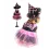 Pink Pom Pom Witch Dog Costume