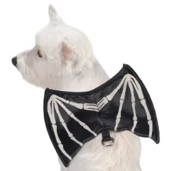 Skeleton Glow Wing Harness Costume