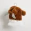 Louisdog Bunny Hoodie/Camel Brown