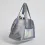 Louisdog Metallic Silver Around Bag