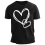 Valentine's Day Heart Print Men's Classic T-Shirt