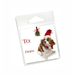 King Charles Holiday Gift Tags