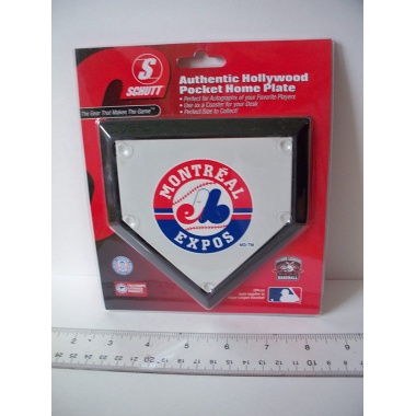 Montreal Expos Authentic Hollywood Pocket Home Plate CO