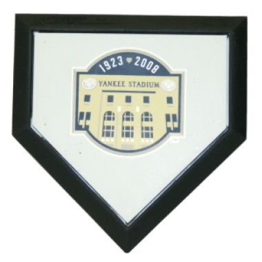 New York Yankees Authentic Hollywood Pocket Home Plate - Yankee Stadium Final Season Logo CO