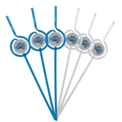 Orlando Magic Team Sipper Straws CO