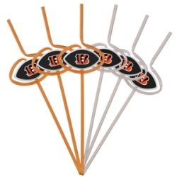 Cincinnati Bengals Team Sipper Straws CO