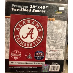 Alabama Crimson Tide Flag 3x5 BSI 2012 National Champ