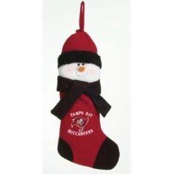 Tampa Bay Buccaneers Stocking 22 Inch Snowman CO