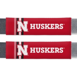 Nebraska Cornhuskers Seat Belt Pads Rally Design CO