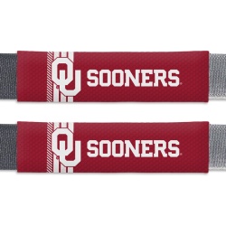 Oklahoma Sooners Seat Belt Pads Rally Design CO