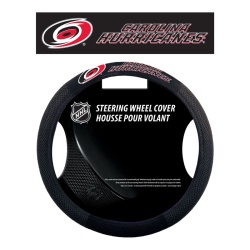 Carolina Hurricanes Steering Wheel Cover Mesh Style CO