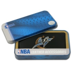 Washington Wizards Checkbook Cover Embroidered Leather CO