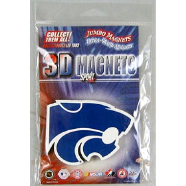 Kansas State Wildcats Magnet Jumbo 3D CO