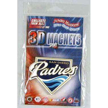 San Diego Padres Magnet Jumbo 3D CO