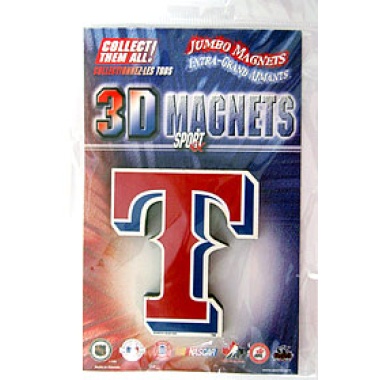 Texas Rangers Magnet Jumbo 3D CO