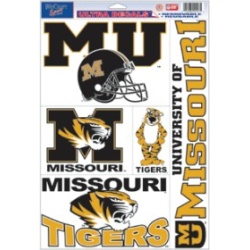 Missouri Tigers Decal 11x17 Ultra - Special Order