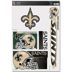 New Orleans Saints Decal 11x17 Ultra