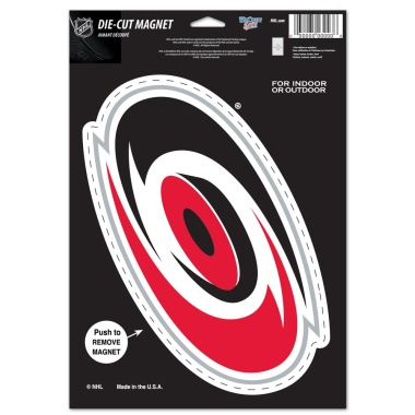 Carolina Hurricanes Magnet 6.25x9 Die Cut Logo Design Special Order