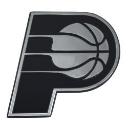 Indiana Pacers Auto Emblem Premium Metal Chrome Special Order